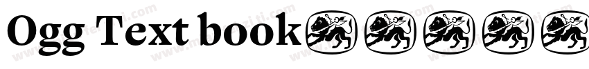 Ogg Text book字体转换